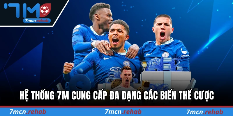 Hệ thống 7M cung cấp đa dạng các biến thể cược châu âu hấp dẫn