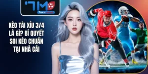 Kèo tài xỉu 3/4